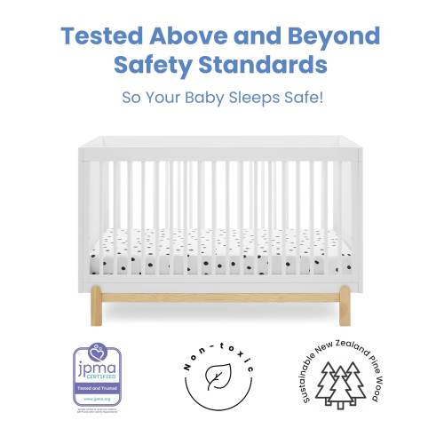 Poppy 4-in-1 Convertible Crib, Greenguard Gold Certified