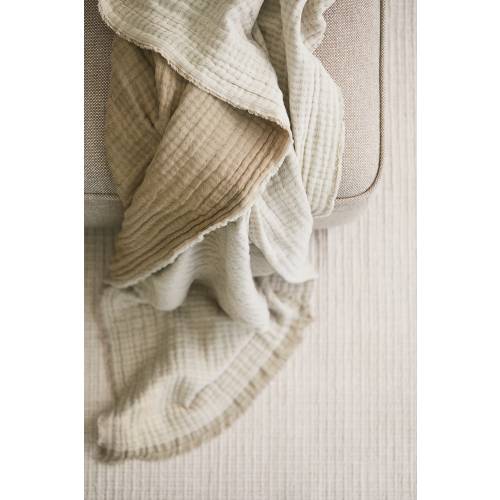 COTTON MUSLIN THROW