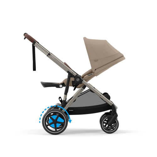 Cybex Gazelle S 2 Stroller - Taupe Frame with Seat