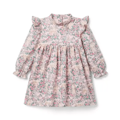 Girl Pale Rose Unicorn Floral The Unicorn Garden Dress by Janie and Jack
