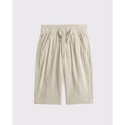 baby textured pull-on pants