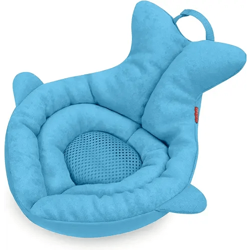 Skip Hop Soft Sink Baby Bath Tub, Moby, Blue