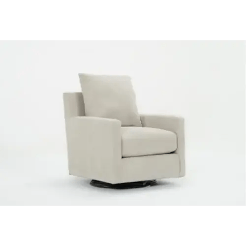 Bonaterra II Sand 29.5" Swivel Glider Arm Chair