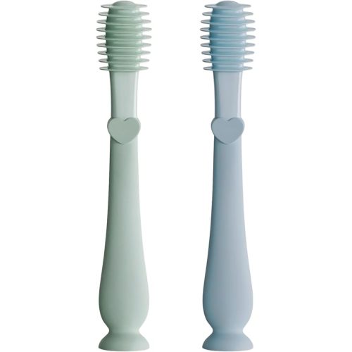 Baby Toothbrush First Stage, 100% Food Grade Silicone