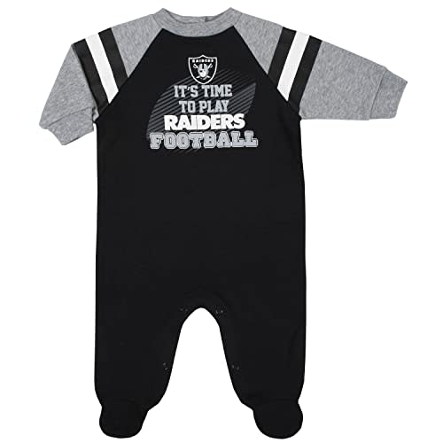 Gerber NFL Unisex Baby Nfl Team Footed Sleep and Play