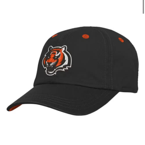 Cincinnati Bengals Baby Team Slouch Adjustable Hat - BLACK