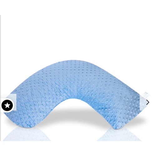 Luna Lullaby Nursing Pillow - Blue Dot | Comfortable Feeding Pillow - Luna Lullaby