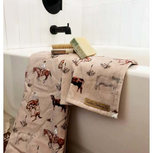 Cowboy Hooded Child Bath Towel – Cowkid Clothing Company