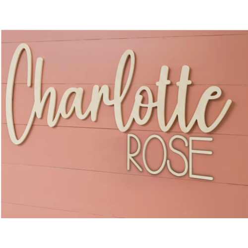 Custom Wood Baby Name Sign | Letter Wall Art | Kids Room Art | Wall Art for Nursery | Baby Name Sign | Kids Room Decor | Wooden Sign | Boho