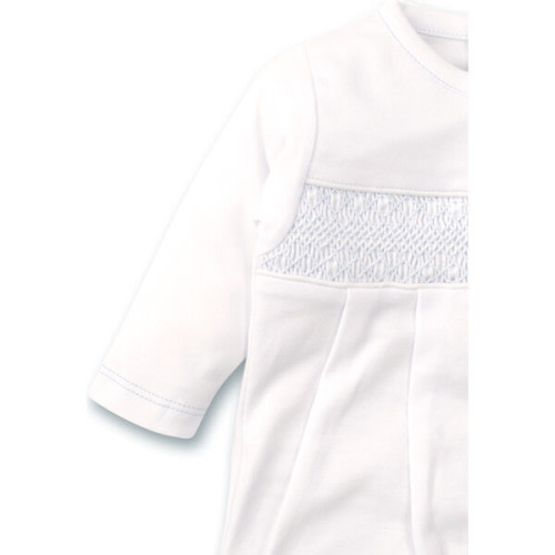 Charmed Footie, White & Blue - Kissy Kissy | Maisonette
