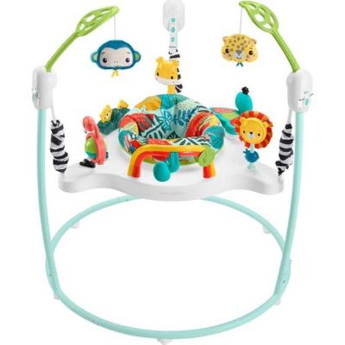 Fisher-price Jumping Jungle Jumperoo Baby Jumper With Lights And Sound