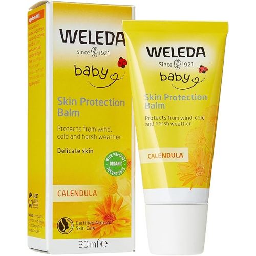 Weleda Baby Calendula Weather Protection Cream, 1 Fluid Ounce