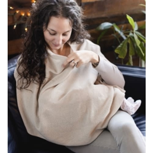 Cozy Canopy™ Natural Nursing Cover for Baby | Burt's Bees Baby®