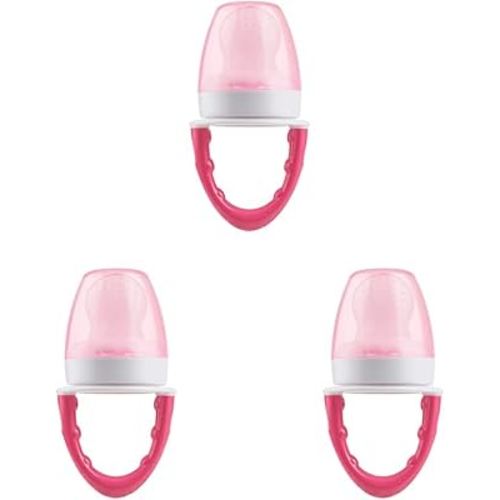 Dr. Brown's Designed to Nourish, Fresh Firsts Silicone Feeder, Pink, One Size (Pack of 3)