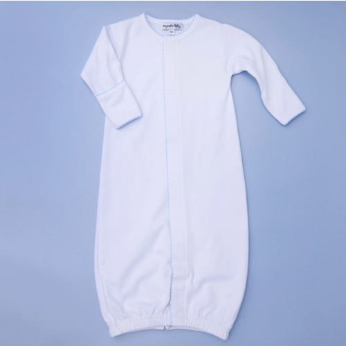Magnolia Baby Boy Essentials White Converter with Blue Trim