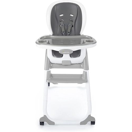 Ingenuity SmartClean Trio Elite 3-in-1 Convertible Baby High Chair, Toddler Chair, and Dining Booster Seat, For Ages 6 Months and Up, Unisex - Slate