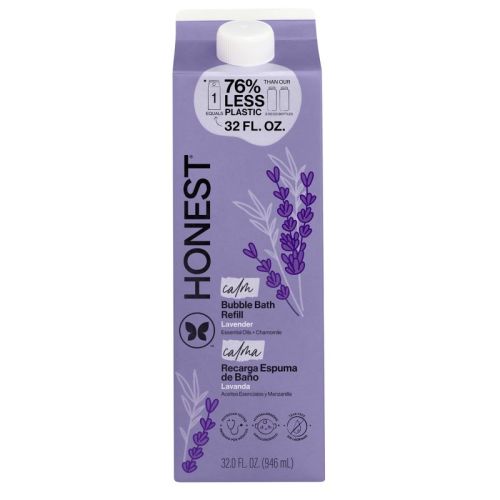 The Honest Company Calm Bubble Bath Refill - Lavender - 32 fl oz: Liquid, Paraben-Free, Dye-Free, Phthalate-Free