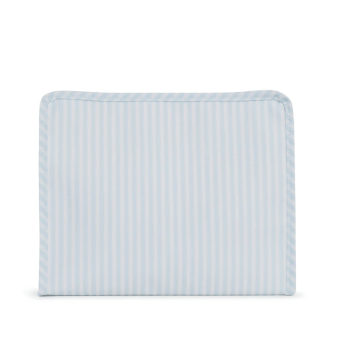 Large Roadie Zip Pouch, Blue Pimlico Stripe
