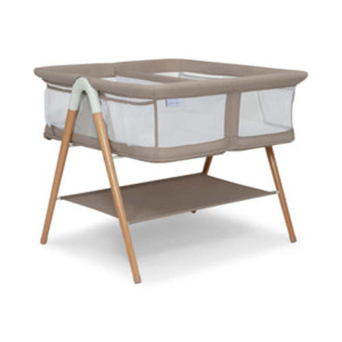 Bondi Beechwood Twin Bassinet