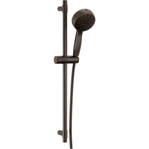 Delta Faucet ProClean Oil Rubbed Bronze Hand Shower with Slide Bar, Handheld Shower with High Pressure Spray, Shower System with Handheld, Venetian Bronze 51584-RB