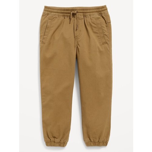 Drawstring Jogger Pants - Caramel Brown 12-18m