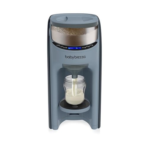 Baby Brezza Formula Pro Advanced Formula Dispenser Machine - Automatically Mix a Warm Formula Bottle Instantly - Easily Make Bottle with Automatic Powder Blending, Slate