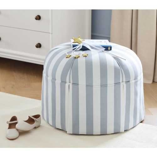 Chris Loves Julia Tufted Ottoman