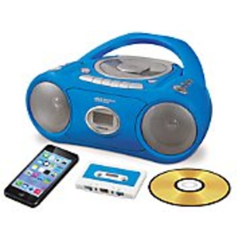 CD & Cassette Player with BLUETOOTH® wireless