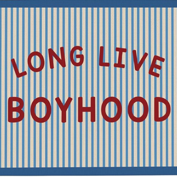 Long Live Boyhood Boys Room Playroom Wall Decor Vintage Sports Decor for Nursery Playroom Kids Bedroom Dorm Toddler Decorations 22x28 Inch