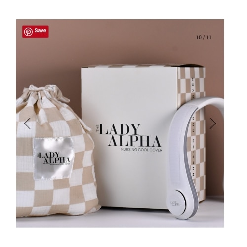 The Lady Alpha Nursing Cool Cover with Built-in Fan | Limited Edition CHECK me out — As Seen On Shark Tank - Lady Alpha -The Nursing Cool Cover
