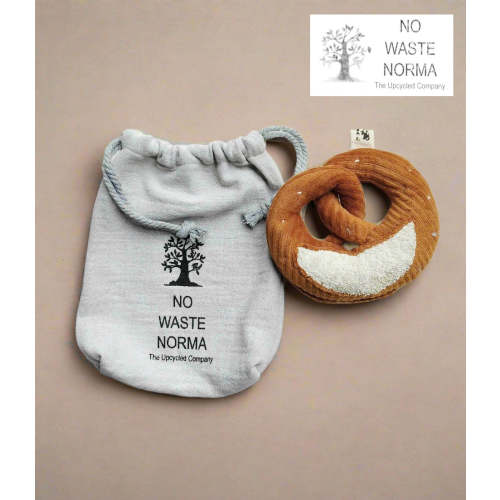 Pretzel rattle - no waste norma