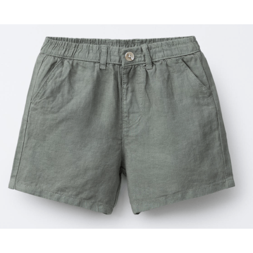 100% LINEN SHORTS - Petrol blue | ZARA United States