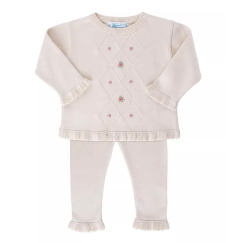 Girls' Rosebud Knit Set - Baby, Little Kid