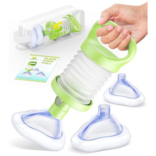 Life-Saving Choking Rescue Device, FSA/HSA Eligible Anti Choking Device, Portable Airway Suction for Adults, Kids, Seniors, Infants, Home Car Travel Emergency