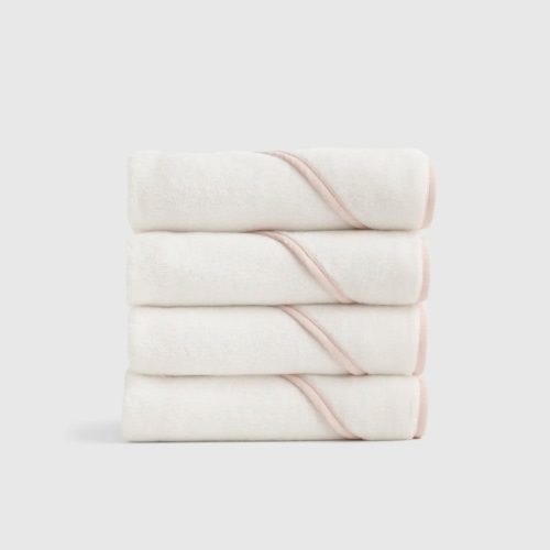 Organic Turkish Cotton Baby Hooded Towel Set 4-Pack