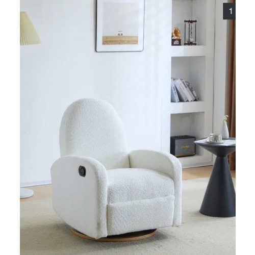 Christopher Knight Home 360 Swivel and Glider Boucle Recliner Chair