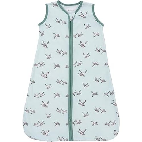 LollyBanks Baby Sleep Sack, 100% Cotton Wearable Blanket 2-Way Zipper Sleep Sacks