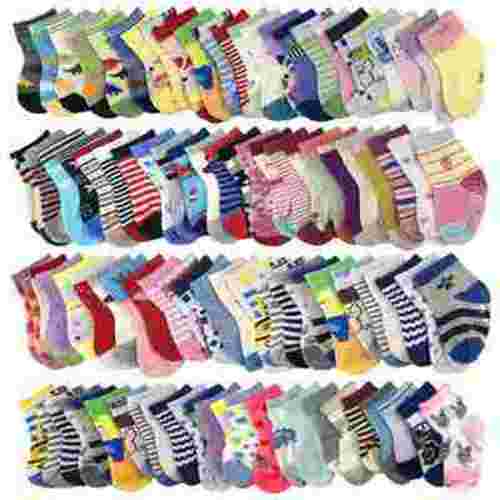 WAFUNNE 20 Pairs Baby Socks Boy Girl Cotton Socks Wholesale for Infant Toddler Kids Children (Pattern at Random) Boy 0-12 Months