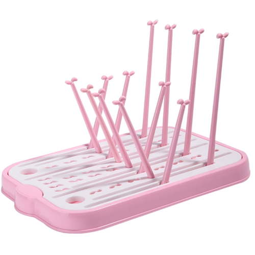 Jiandong bottle dryer Foldable Bottle Drying Rack for Baby/Toddler(11.81X8.07X7.48Inch)