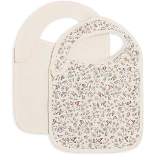 Colored Organics - 2-Pack Organic Cotton Baby Bibs - Bibs for Baby Girls & Boys