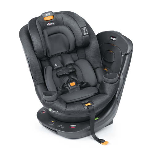 Chicco Fit360 ClearTex Rotating Convertible Car Seat - Slate (Grey), New
