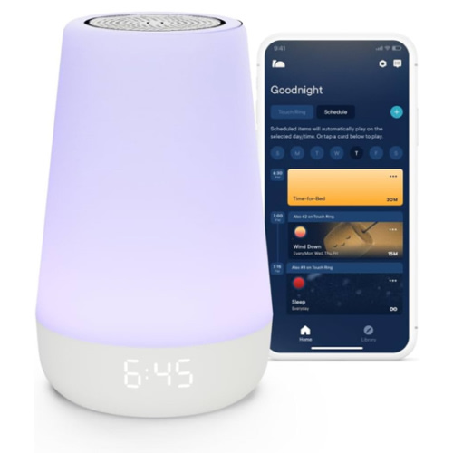 Hatch Rest Baby Sound Machine, Night Light | 2nd Gen | Registry Essential, Sleep Trainer, Routine Builder, Time-to-Rise Alarm Clock, White Noise Soother, Nursery Stories, Toddler Kids Bedroom (Wi-Fi)