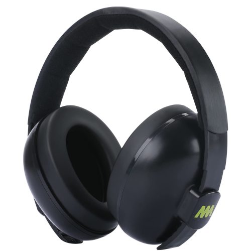 Baby Ear Protection Noise Cancelling Headphones for Babies and Toddlers - Mumba Baby Earmuffs - Ages 3-24+ Months - for Sleeping, Studying, Airplane, Concerts, Movie, Theater, Fireworks,Black