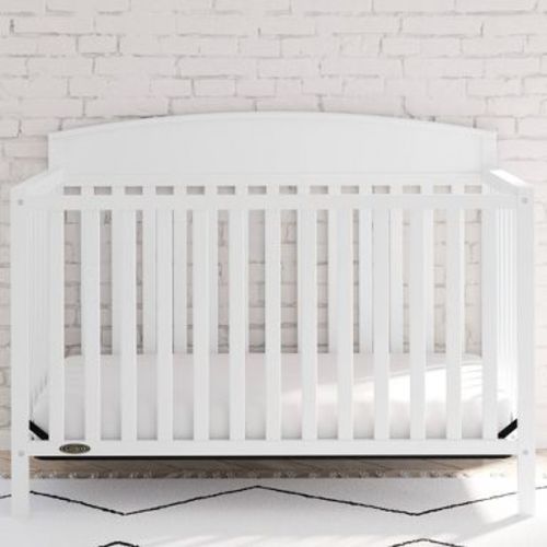 Graco Benton 5-in-1 Convertible Crib - White
