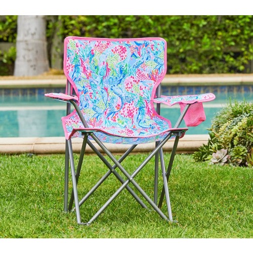 Lilly Pulitzer Mermaid Cove Freeport Chair