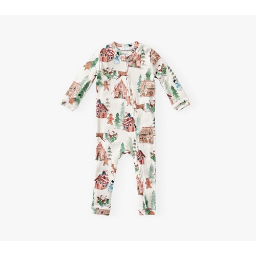 Gingerbread Organic Cotton Baby Pajama