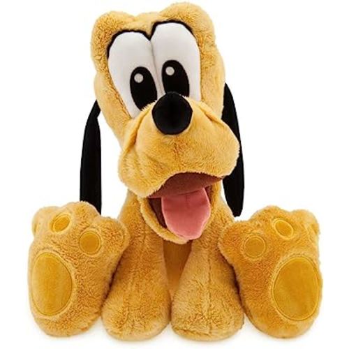 Disney Store Official Pluto Big Feet Plush – Small 12 Inches, Soft and Huggable Toy, Perfect Collectors and Kids, Ideal Gift for Birthdays and Special Occasions, Ages 0+