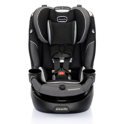 Evenflo Revolve 360 Slim 2-in-1 Rotational Convertible Car Seat - Canton Black