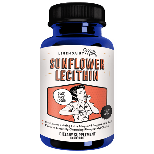 Legendairy Milk Sunflower Lecithin Softgels, 60 ct, Organic Supplement