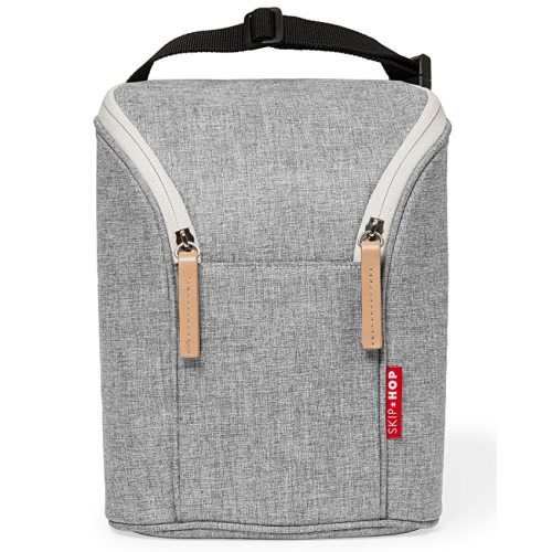 Amazon.com : Skip Hop Baby Bottle Bag, Grab & Go, Grey Melange : Baby